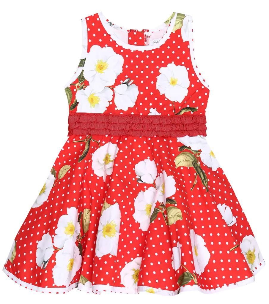 商品MONNALISA|Baby printed cotton dress,价格¥784,第1张图片