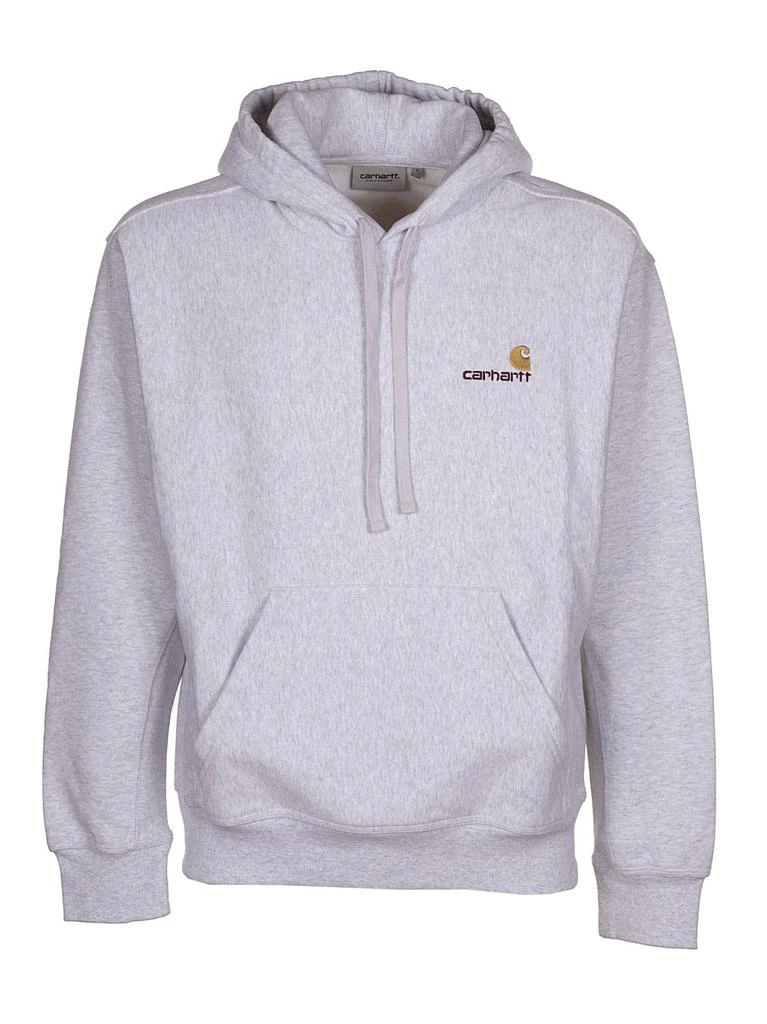 商品Carhartt WIP|Carhartt WIP Logo Embroidered Hoodie,价格¥671,第1张图片