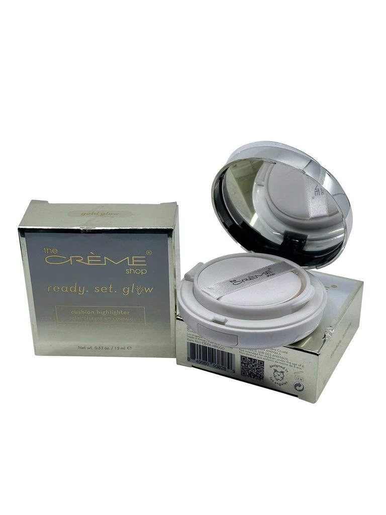 商品Creme Shop|The  Ready Set Glow Cushion Highlighter Gold Glow 0.53 OZ Set of 2,价格¥57,第2张图片详细描述