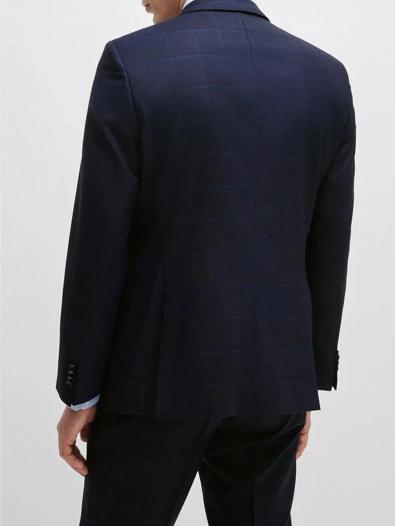 商品Hugo Boss|Slim Fit Suit in Checked Wool,价格¥5601,第5张图片详细描述