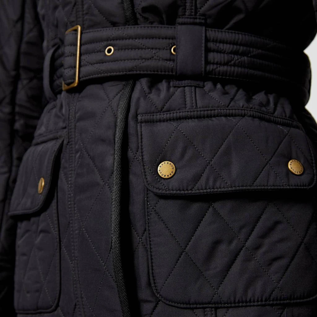 商品Barbour|Barbour International Women's Tourer Polarquilt Jacket - Navy,价格¥900,第5张图片详细描述