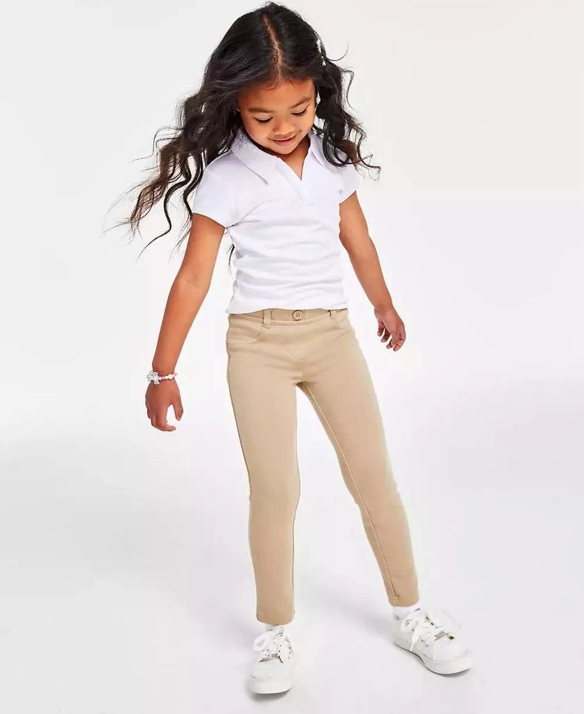 商品Nautica|Little Girls Uniform Knit Jeggings,价格¥165,第3张图片详细描述