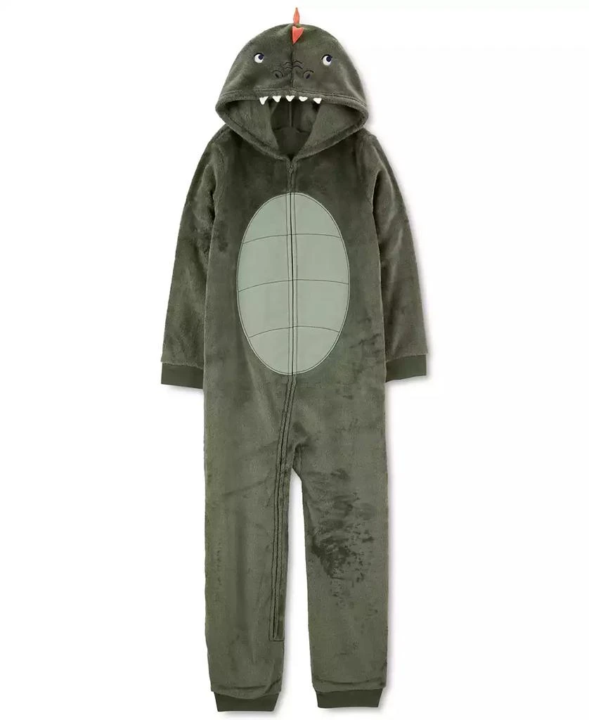 商品Carter's|Little & Big Boys Dinosaur Pajama Jumpsuit Costume,价格¥126,第1张图片