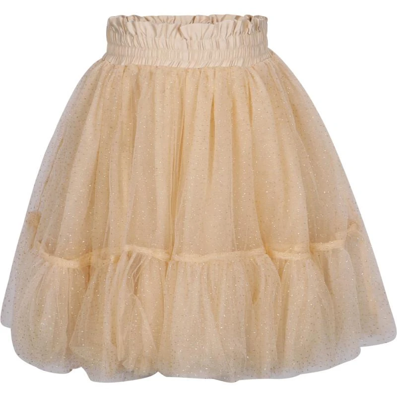 商品Rock Your Baby|Glittering tulle skirt in cream peach,价格¥1028,第1张图片