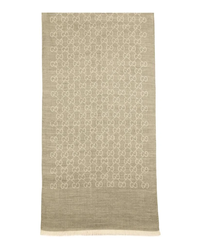 商品Gucci|女式 GG印花 围巾,价格¥1280,第1张图片