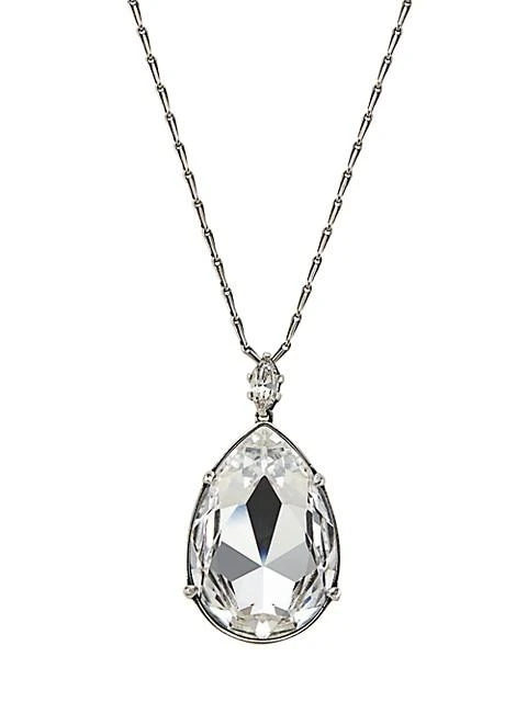 商品Alexander McQueen|Silvertone & Crystal Pendant Necklace,价格¥4422,第1张图片