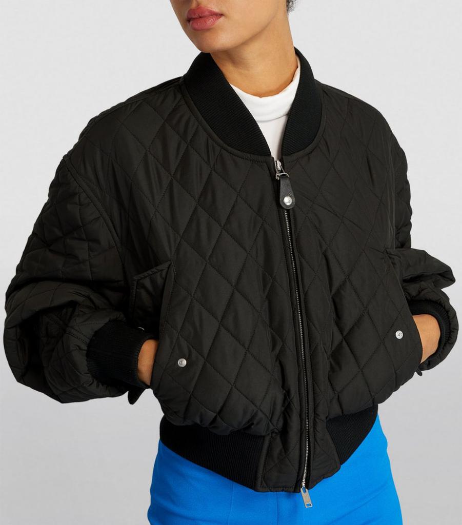 Quilted Bomber Jacket商品第6张图片规格展示