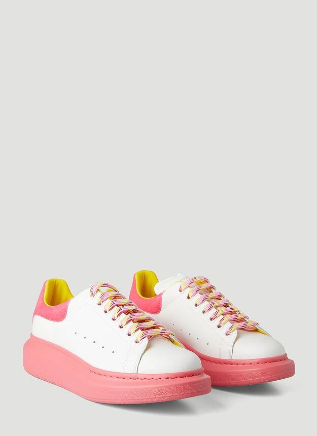 商品Alexander McQueen|Oversized Sneakers in White,价格¥2564,第2张图片详细描述