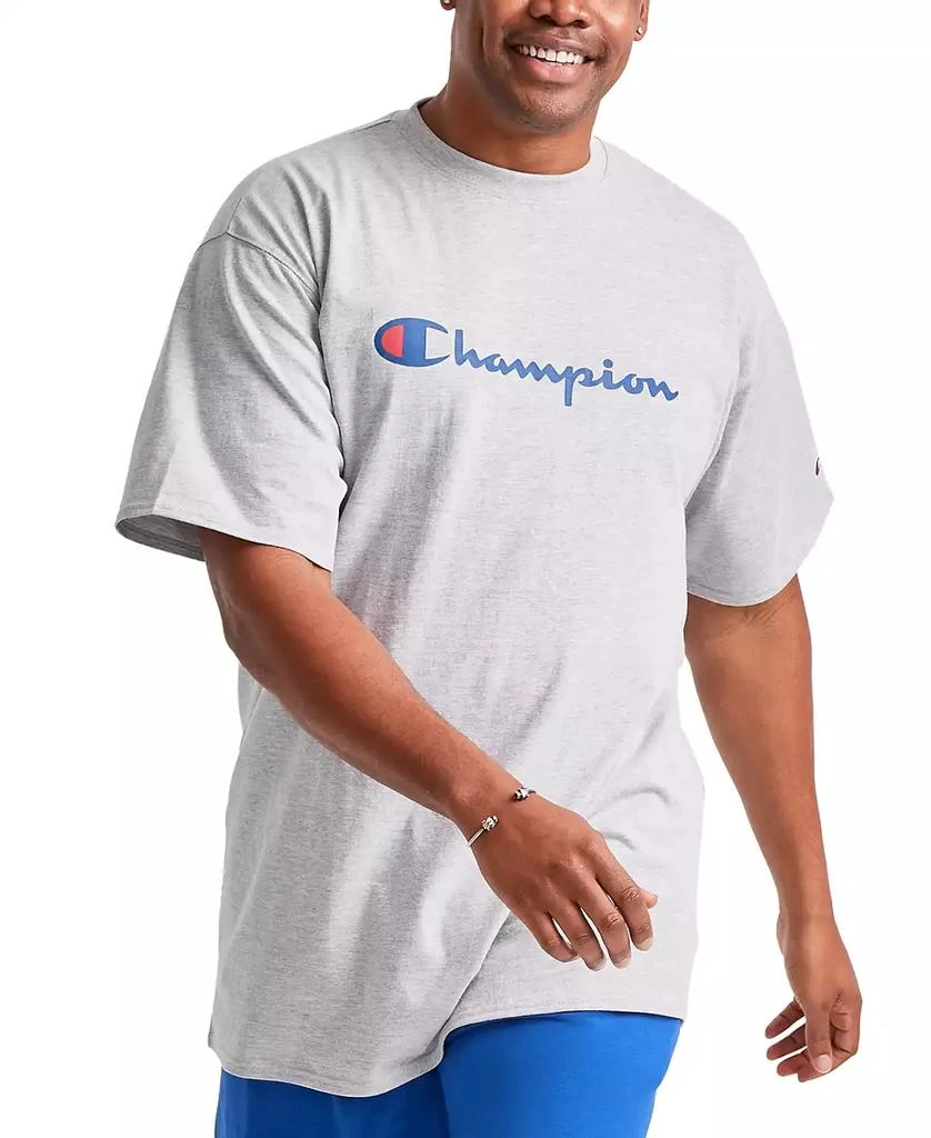 商品CHAMPION|Men's Big & Tall Classic Standard-Fit Logo Graphic T-Shirt,价格¥231,第1张图片