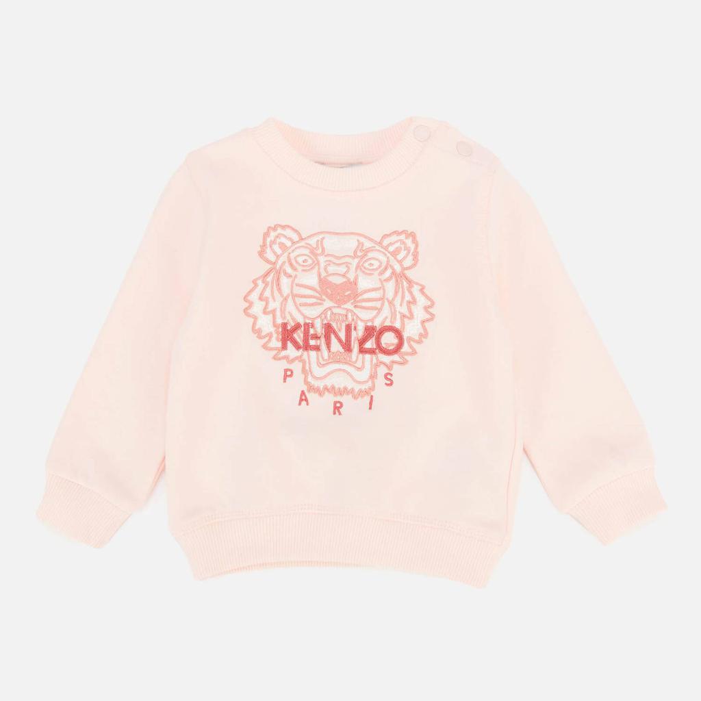 KENZO Baby Girl Tiger Sweatshirt - Pink商品第1张图片规格展示
