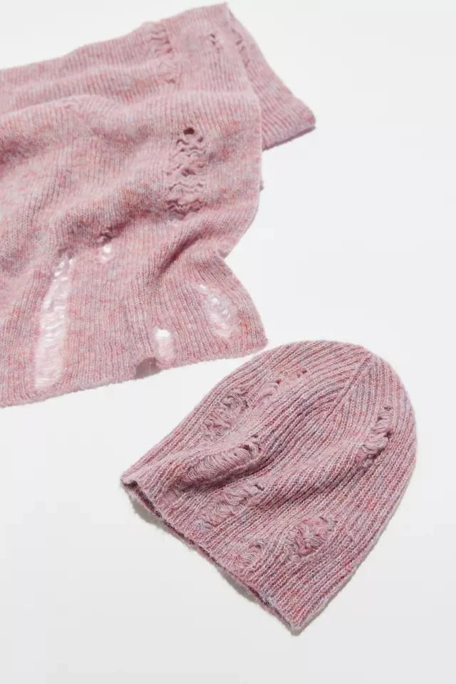 商品Urban Outfitters|Jax Distressed Knit Beanie,价格¥15,第1张图片