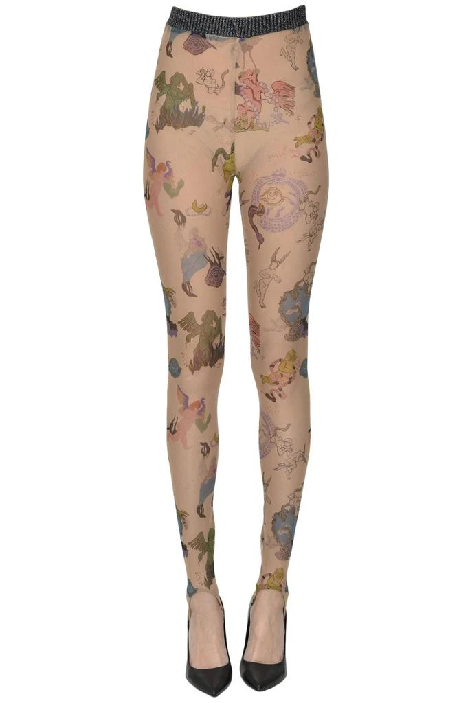 商品Marco Rambaldi|Printed tulle leggings,价格¥1166,第1张图片