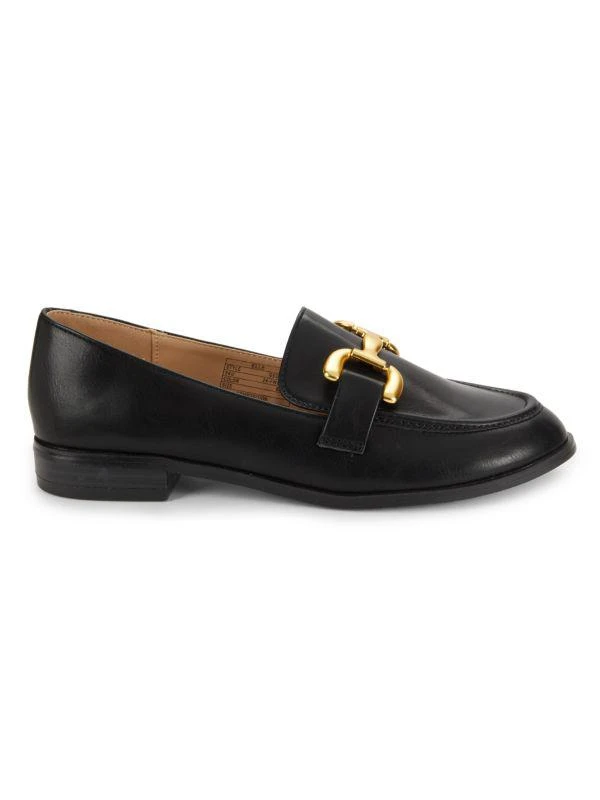 商品ELLE|Oversized Riding Bit Loafers,价格¥315,第1张图片