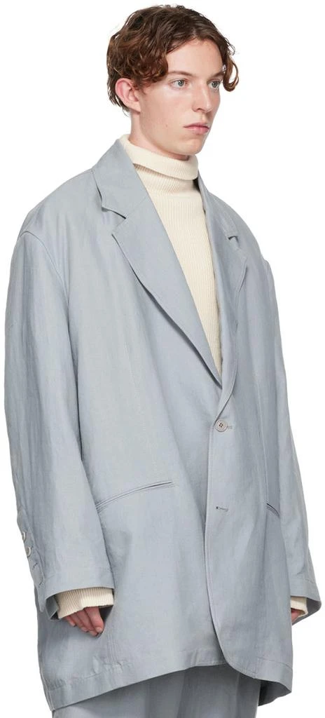 商品Hed Mayner|Gray Linen Blazer,价格¥3917,第2张图片详细描述