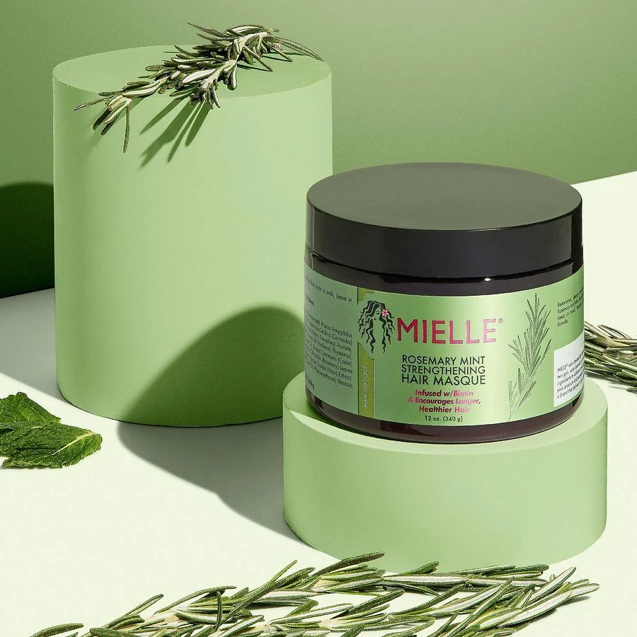 商品Mielle Organics|Rosemary Mint Hair Masque,价格¥93,第4张图片详细描述