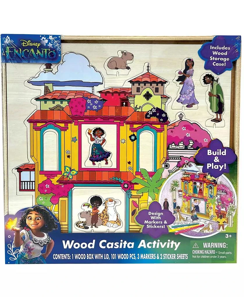 商品Disney|Encanto Wood Casita Activity Building Decorating Set, 11 Piece,价格¥126,第1张图片