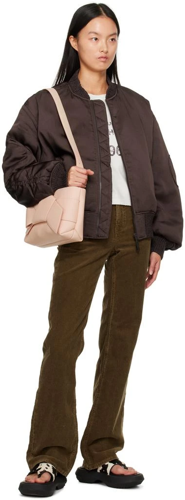 商品Acne Studios|Brown Insulated Bomber Jacket,价格¥4348,第4张图片详细描述