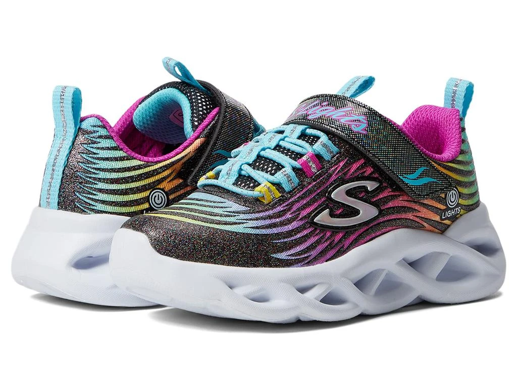 商品SKECHERS|Sport Lighted - Twisty Brights - Mystical Bliss 302321L (Little Kid/Big Kid),价格¥300,第1张图片