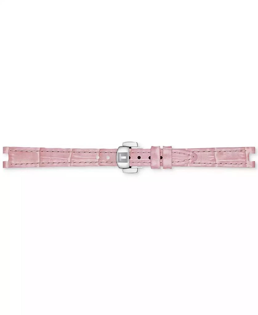 商品Tissot|Women's Swiss Bellissima Small Lady Pink Leather Strap Watch 26mm,价格¥3077,第4张图片详细描述