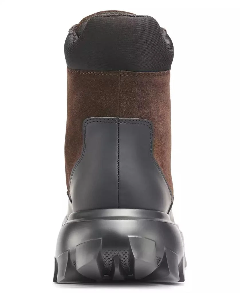 Karl Lagerfeld Men's Suede Workboot on Lightweight Lug Sole Boot 商品