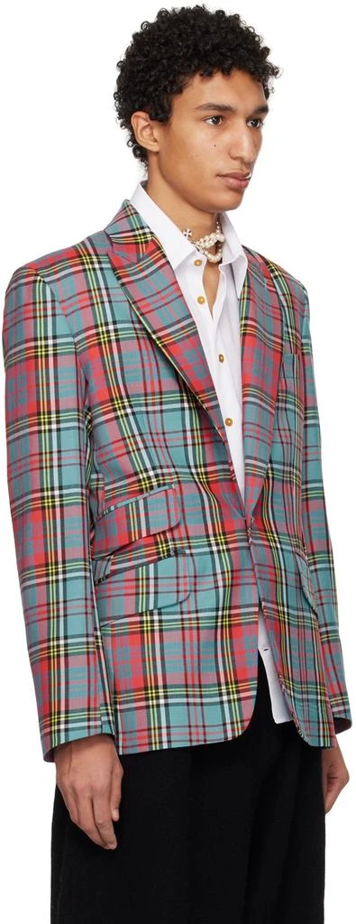 商品Vivienne Westwood|Multicolor One Button Blazer,价格¥4546,第2张图片详细描述