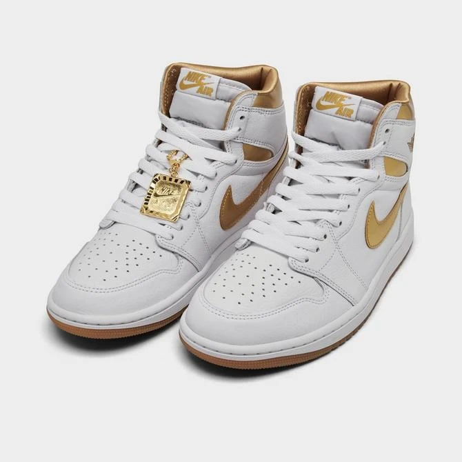 商品Jordan|Women's Air Jordan Retro 1 High OG Casual Shoes,价格¥417,第2张图片详细描述