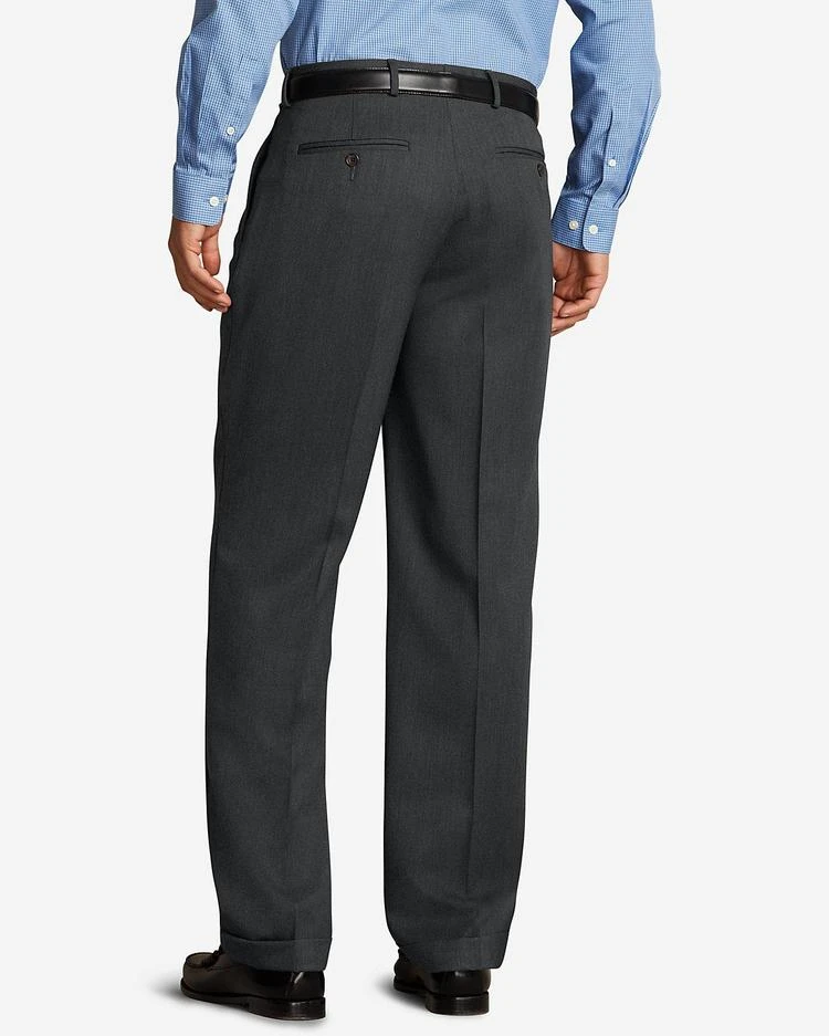 商品Eddie Bauer|Men&#39;s Wool Gabardine Trousers - Pleated,价格¥1182,第5张图片详细描述