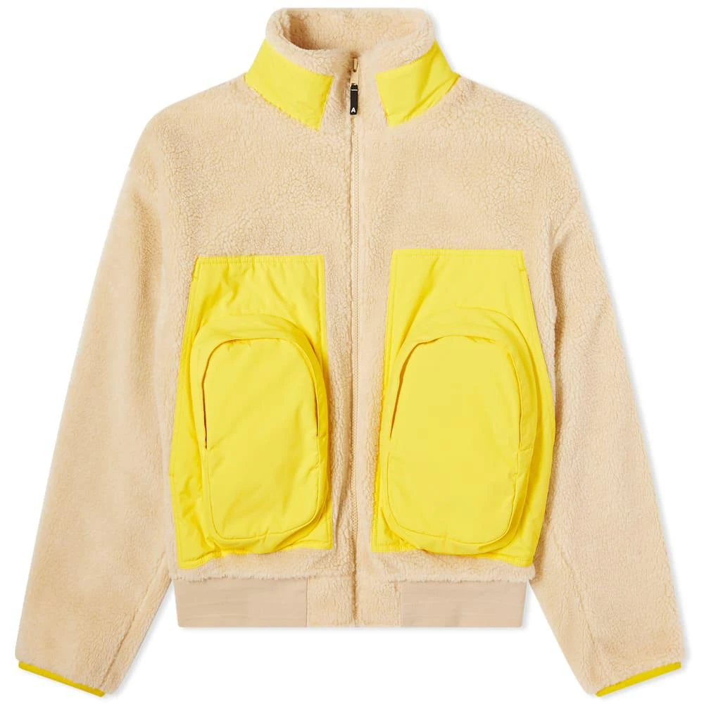 商品Ambush|Ambush Fleece Panel Jacket,价格¥1969,第1张图片