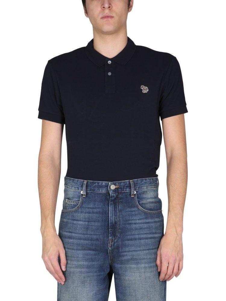 PS Paul Smith Zebra Patch Short-Sleeved Polo Shirt商品第1张图片规格展示