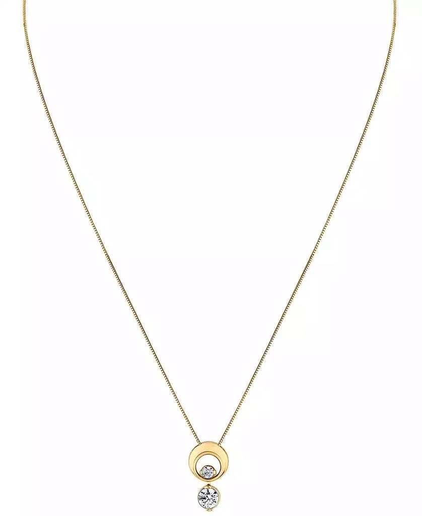 商品Sirena|Diamond 18" Pendant Necklace (1/2 ct. t.w.) in 14k Yellow Gold,价格¥26997,第3张图片详细描述