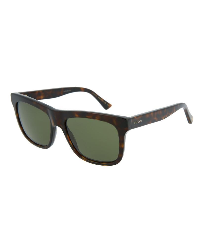 商品Gucci|Square-Frame Acetate Sunglasses,价格¥1089,第4张图片详细描述