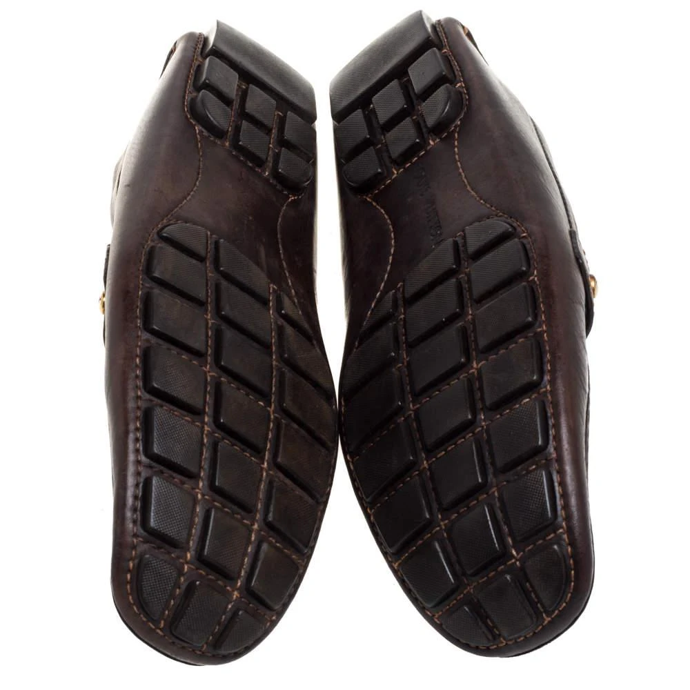 Louis Vuitton Brown Leather Monte Carlo Loafers Size 44 商品