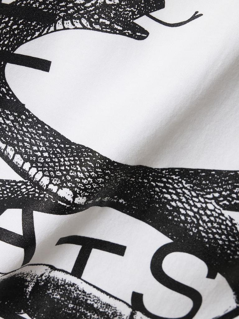 Serpents Printed Cotton Jersey T-shirt商品第1张图片规格展示