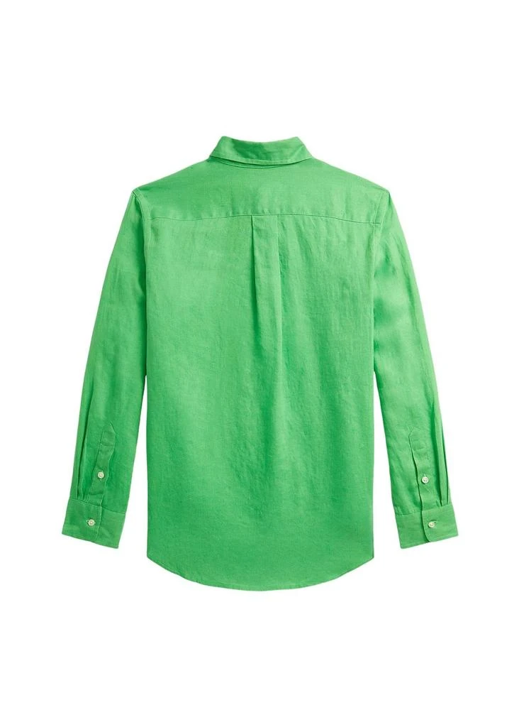 商品Ralph Lauren|Ralph Lauren Kids Logo Embroidered Long Sleeved Shirt,价格¥716,第2张图片详细描述