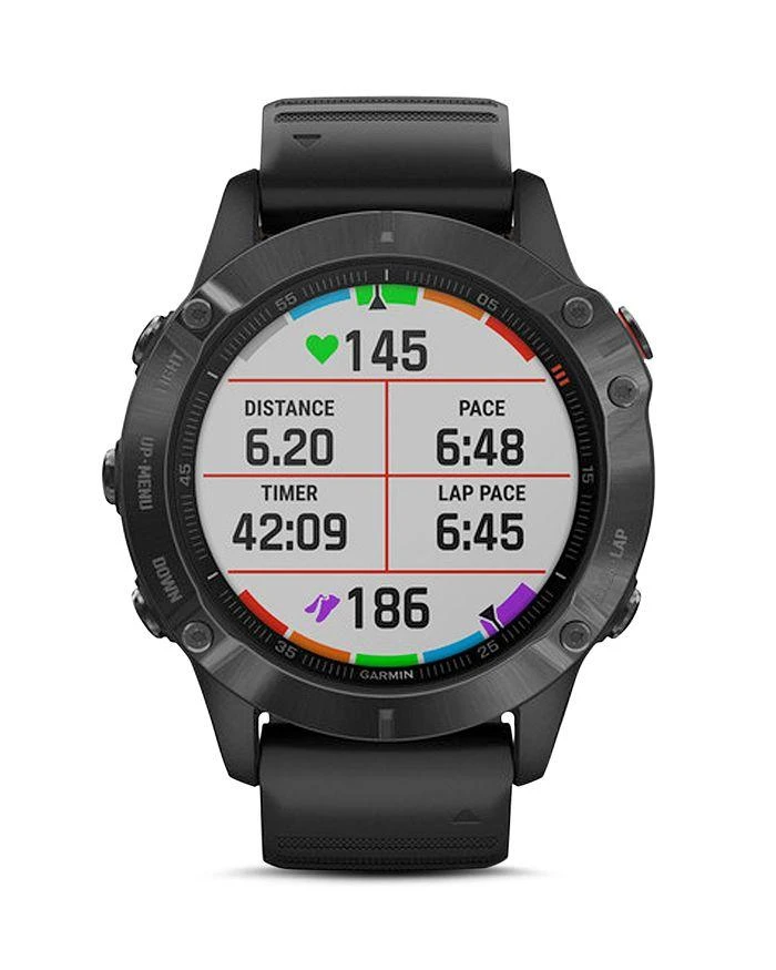 Fenix 6 Black Silicone Strap Smartwatch, 47mm 商品