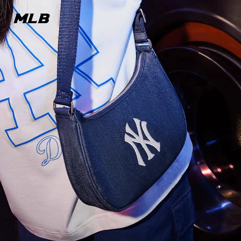 MLB官方男女情侣时尚手提牛仔腋下包百搭时尚通勤BQM01 商品