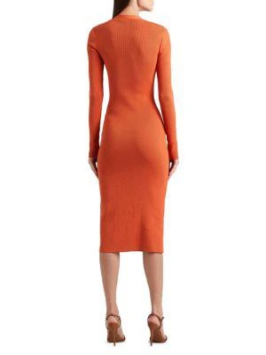 商品Ralph Lauren|Mulberry Silk Blend Sweater Dress,价格¥3638,第2张图片详细描述