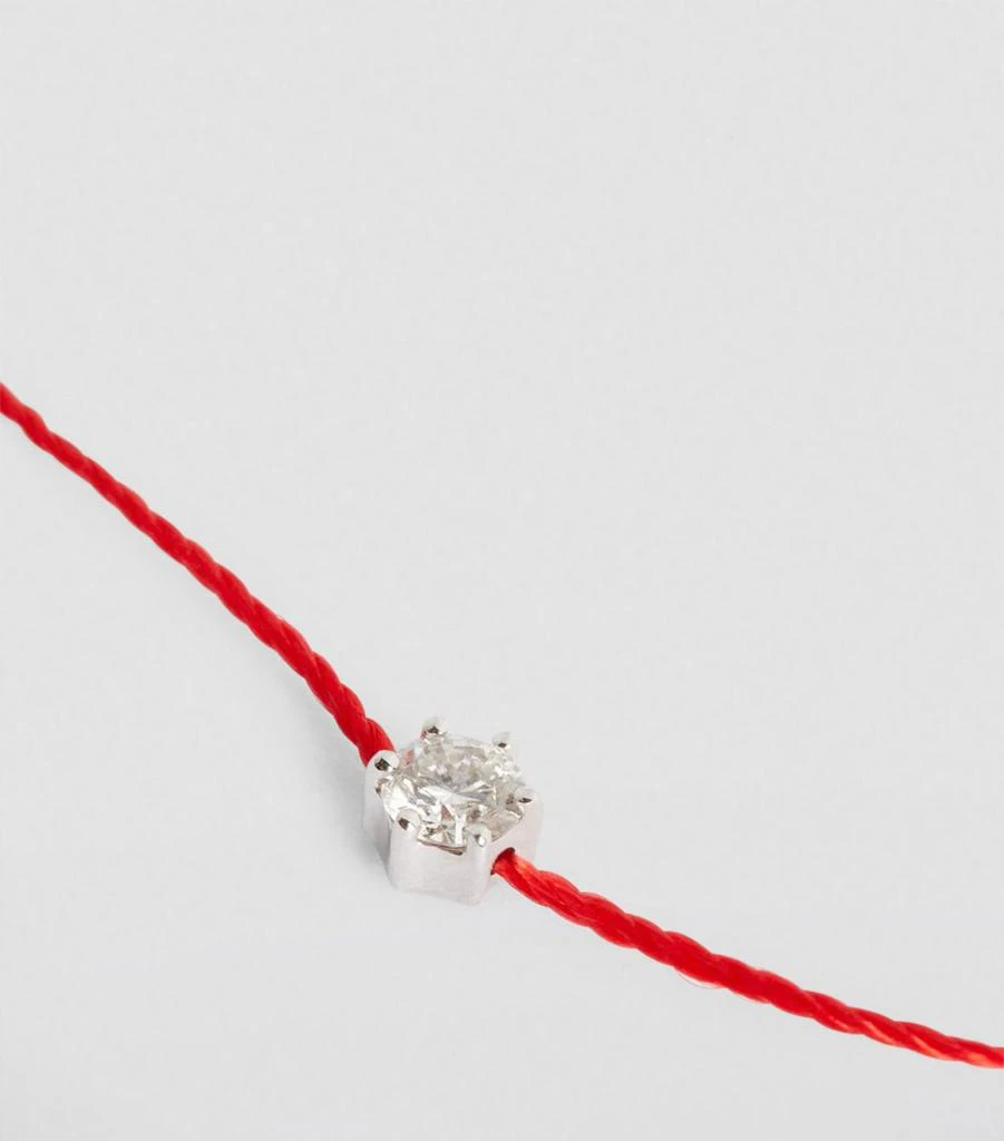 商品Redline|White Gold and Diamond Absolu Thread Bracelet,价格¥6003,第5张图片详细描述