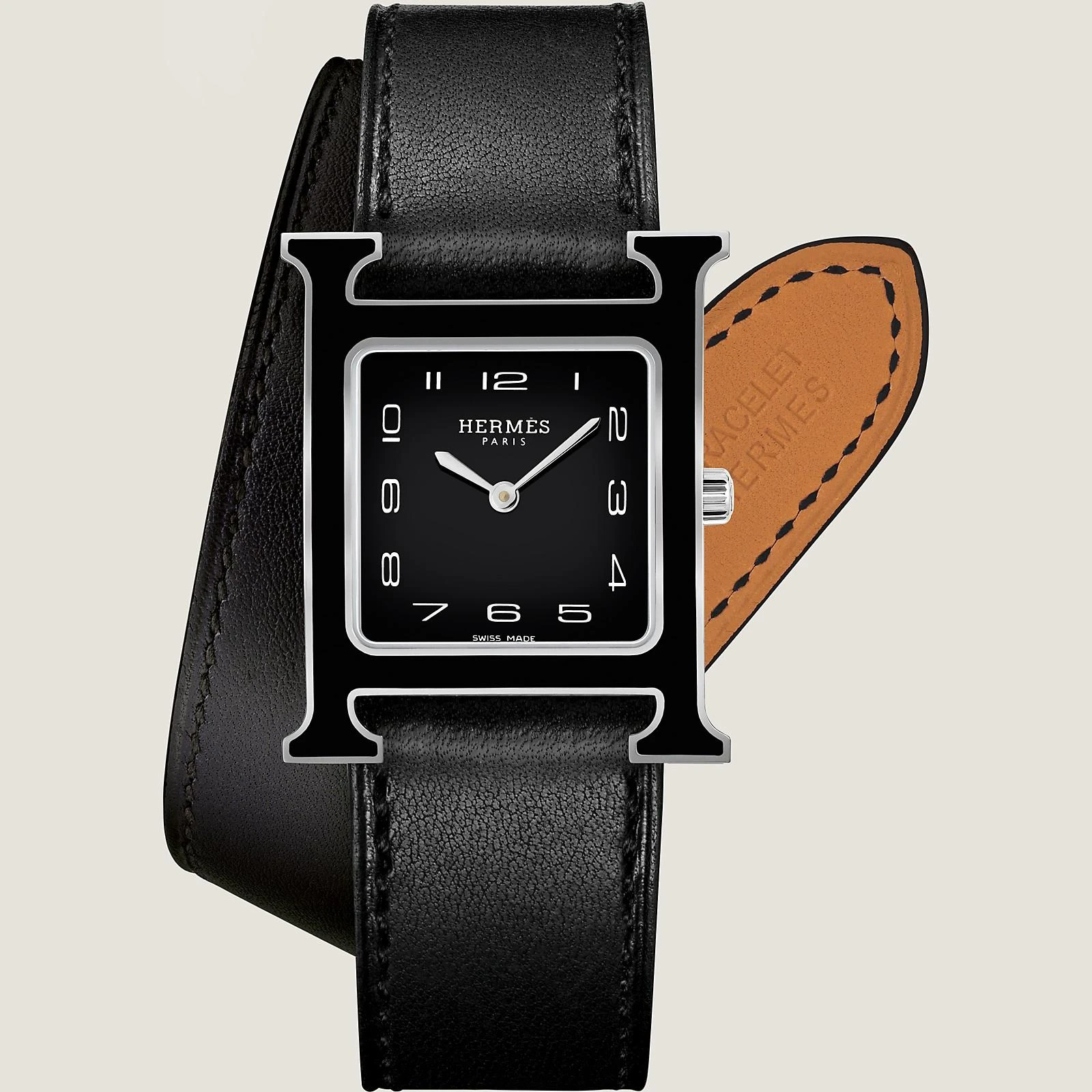 【预售】 爱马仕 24秋冬 女士 手表带 Bracelet pour Heure H Moyen modèle 30 mm, double tour WKB0087WK89212 商品
