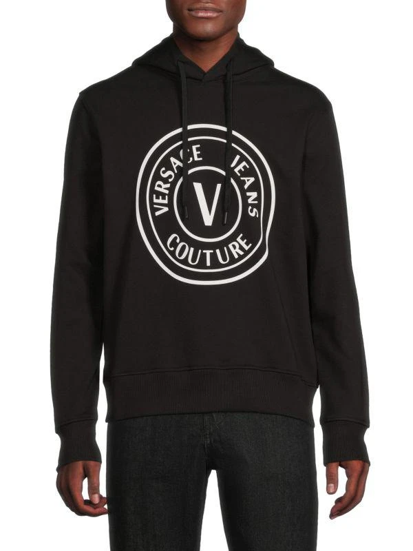 商品Versace|Felpe Logo Pullover Hoodie,价格¥1199,第1张图片