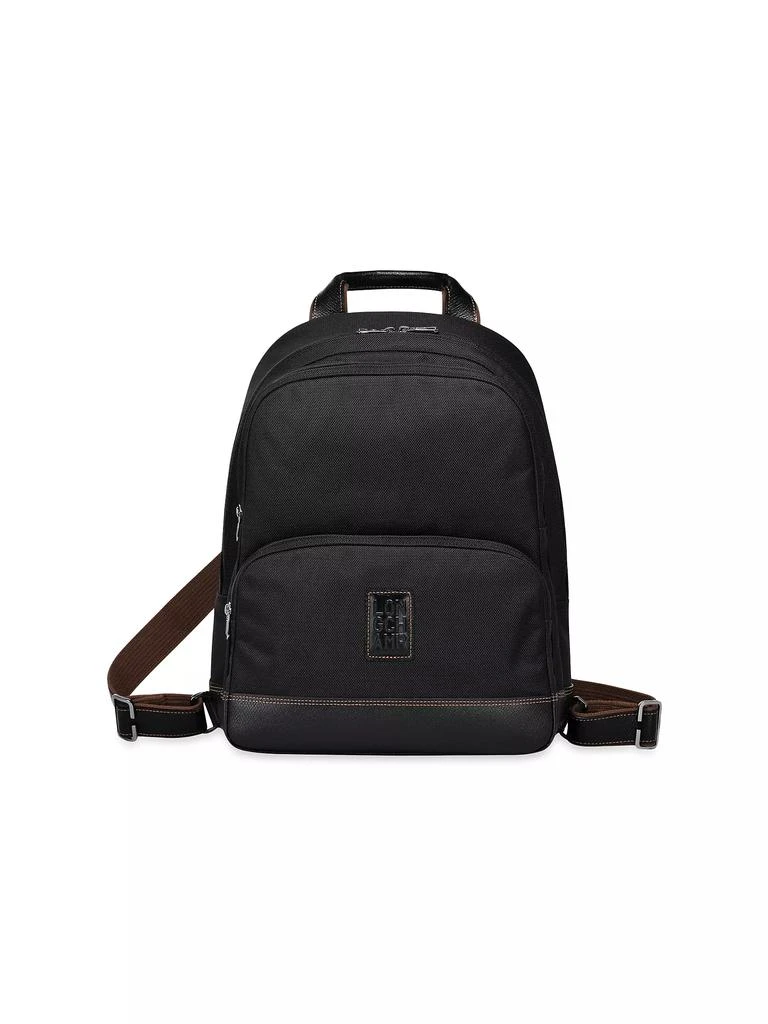 商品Longchamp|Boxford Canvas & Leather Backpack,价格¥1973,第1张图片