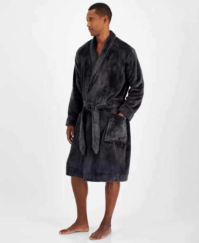 商品Club Room|Men's Plush Pajama Robe, Created for Macy's,价格¥116,第3张图片详细描述