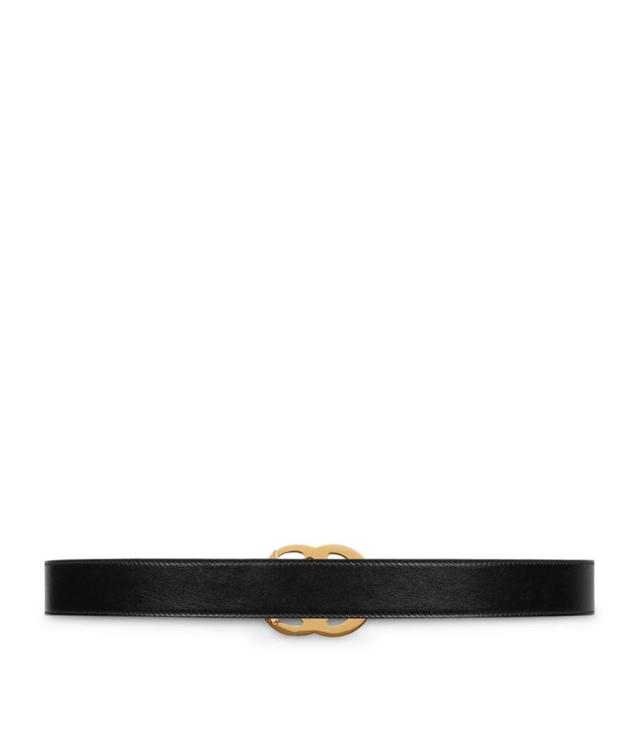 商品Gucci|Leather GG Marmont Belt,价格¥2955,第4张图片详细描述