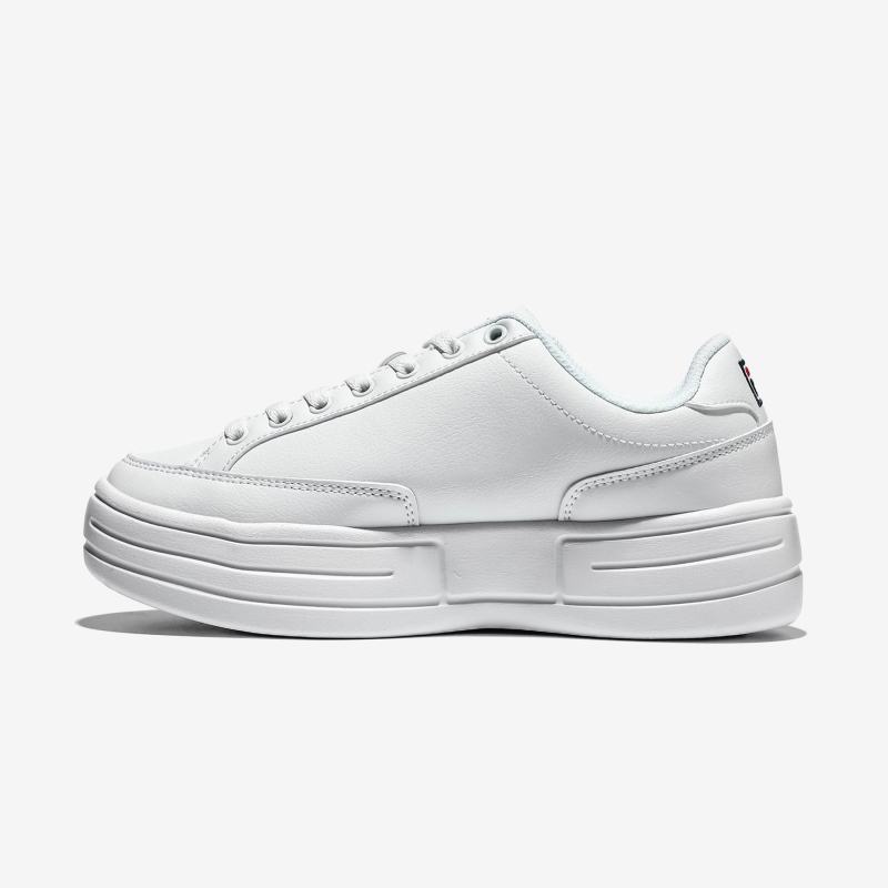 【享贝家】（预售款）斐乐FILA 新款板鞋休闲鞋 男女同款 白色 1TM00622D100商品第3张图片规格展示