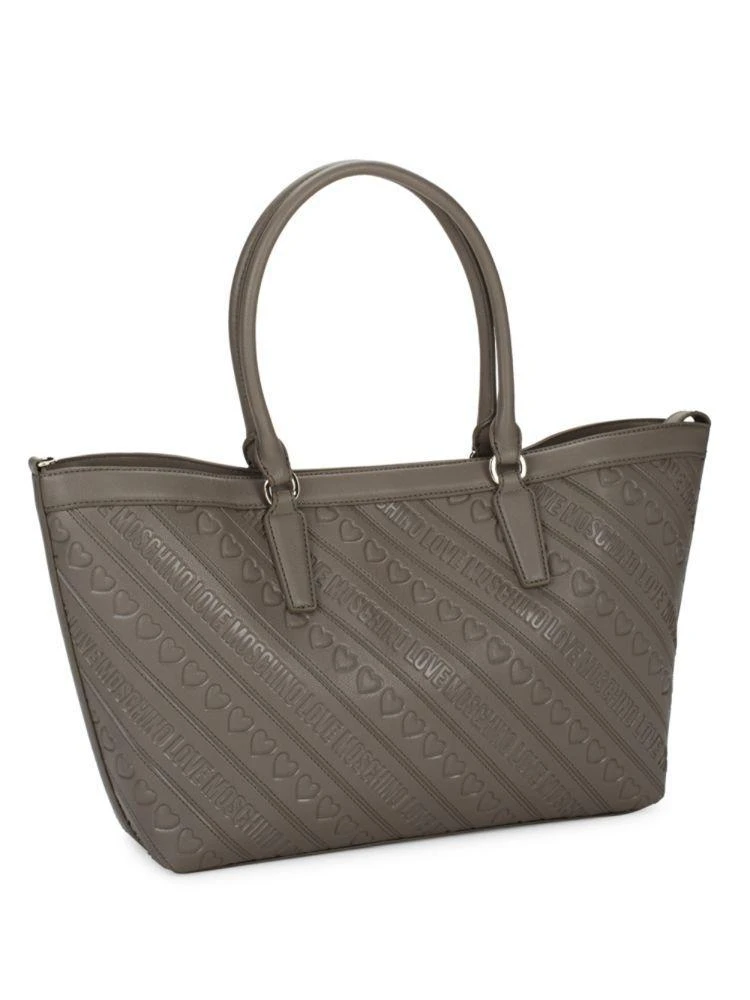 商品Moschino|Logo Pattern Tote,价格¥787,第4张图片详细描述