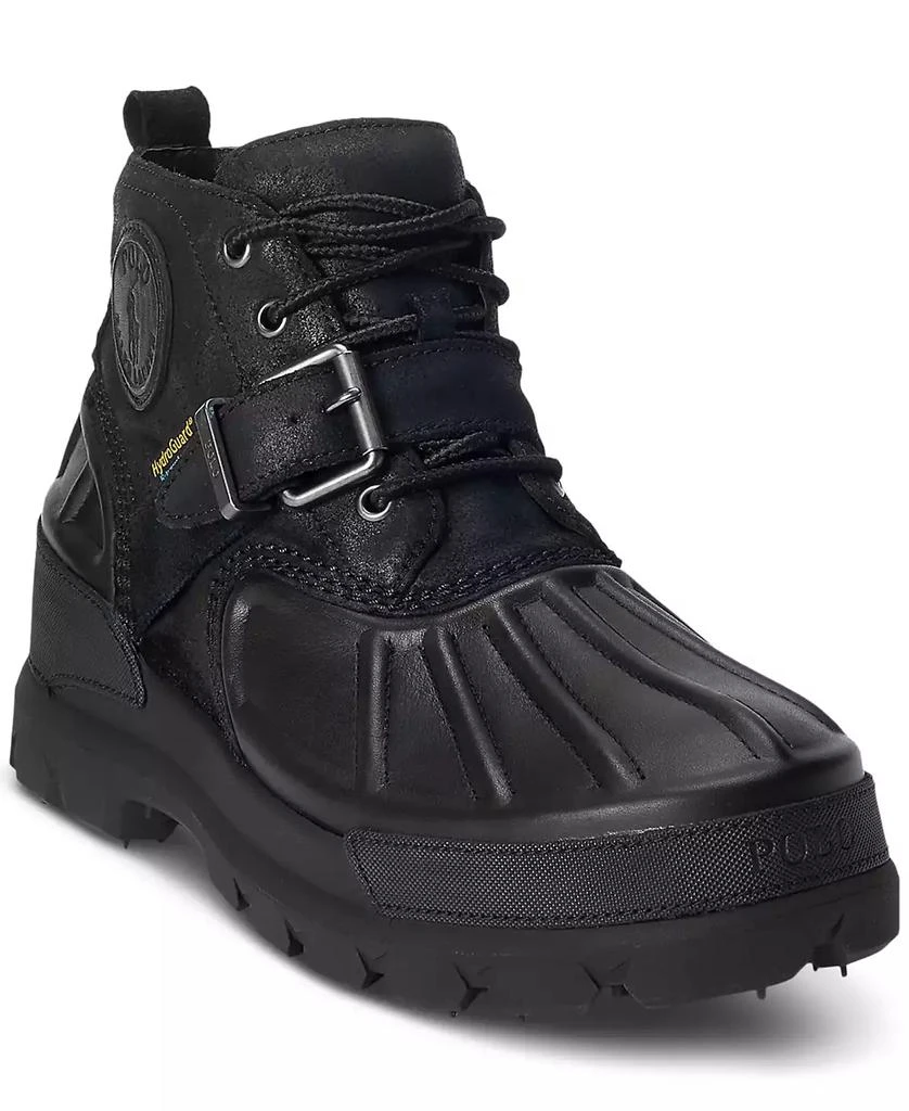 商品Ralph Lauren|Men's Oslo Low Waterproof Leather & Suede Boot,价格¥626,第1张图片