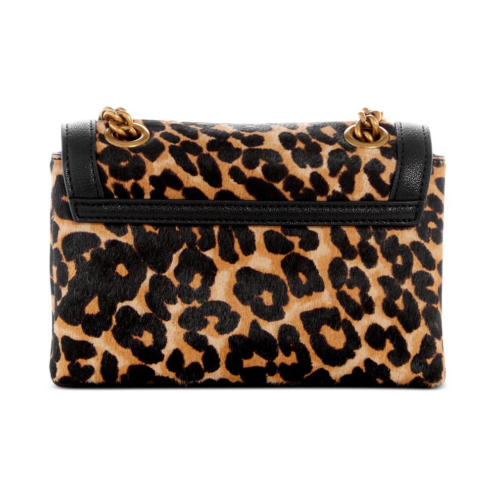 Abey Mini Animal Print Faux Fur Crossbody商品第3张图片规格展示