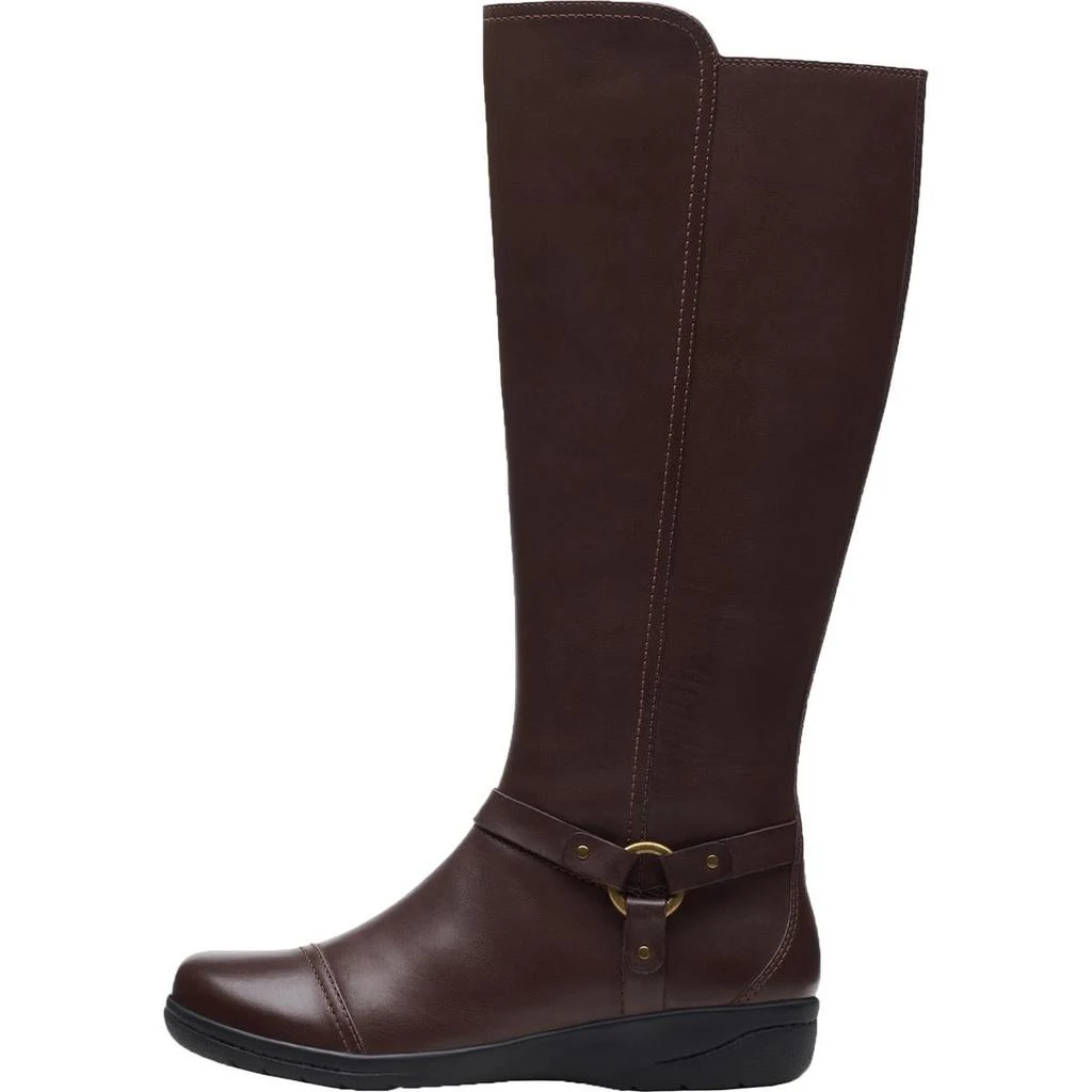 商品Clarks|Clarks Women's Cheyn Lindie Leather Ortholite Tall Knee High Boots,价格¥282,第4张图片详细描述
