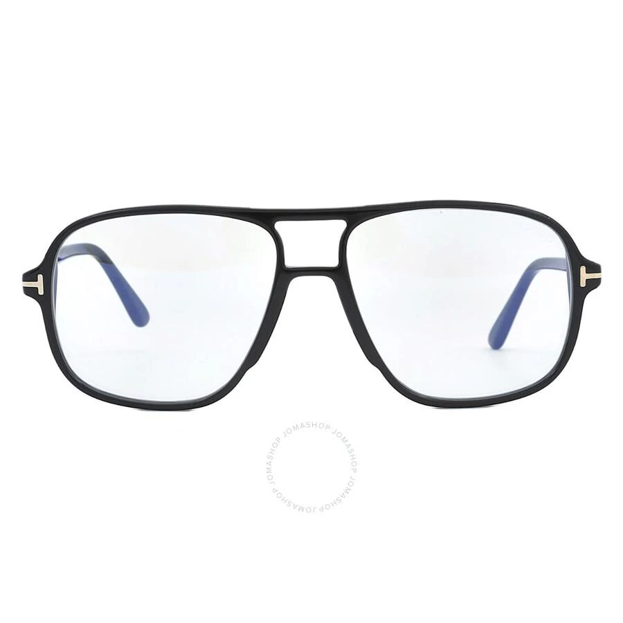 商品Tom Ford|Blue Light Block Navigator Men's Eyeglasses FT5737-B 001 56,价格¥1253,第1张图片