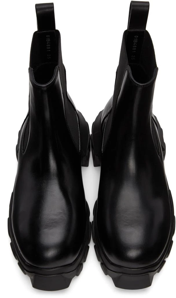 商品Rick Owens|Black Beetle Bozo Tractor Boots,价格¥4768,第5张图片详细描述